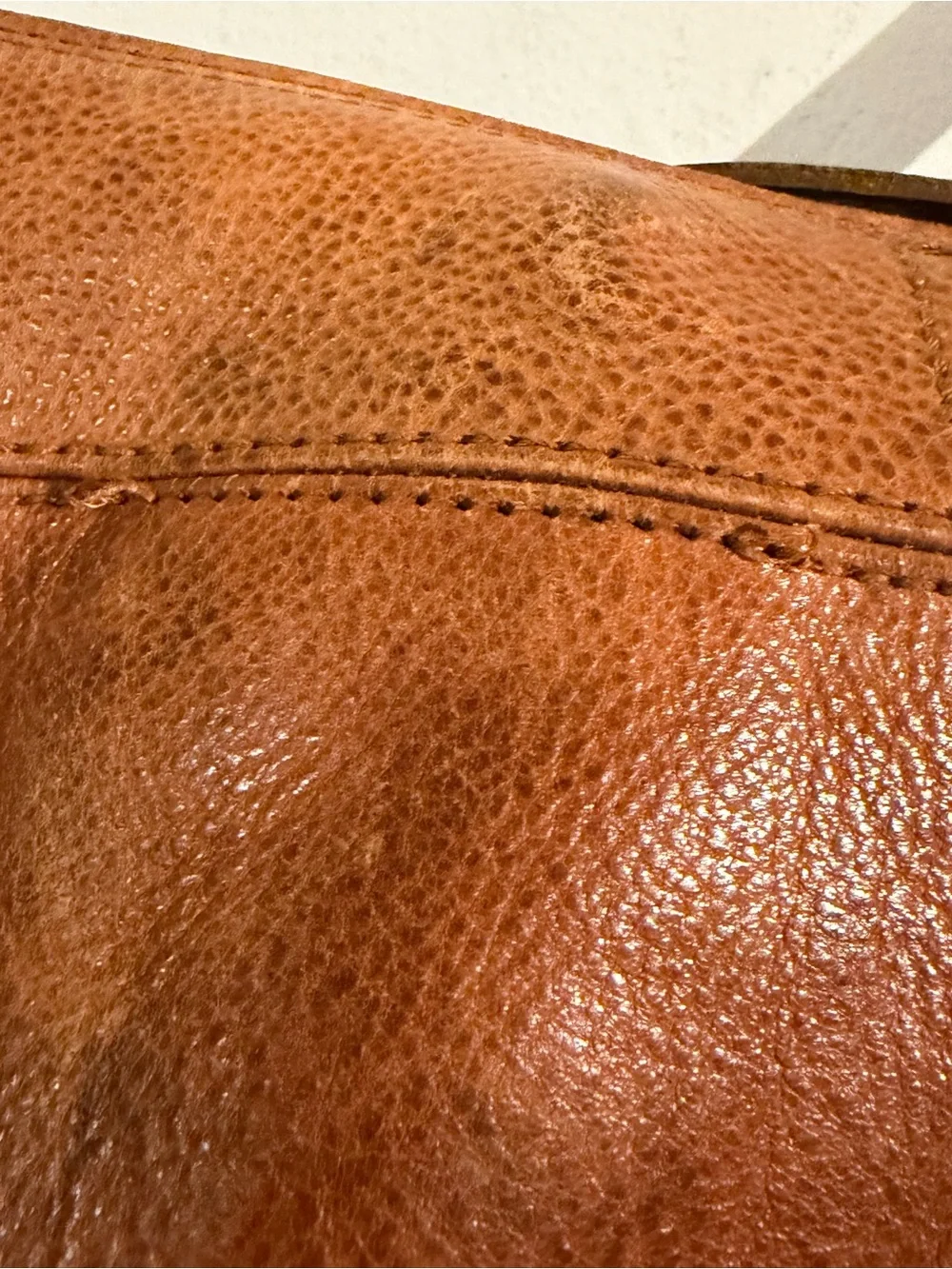 Tangaroa Leather Weekender Bag - Brown